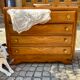 Art deco chest of drawers in oak