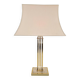 Brass Table Lamp from Deknudt, Belgium, 1978