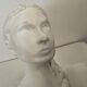 Sculpture plaster statue in the academic style representing the Venus de Milo Signed Dom