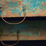 24-drawers patinated wooden workshop furniture