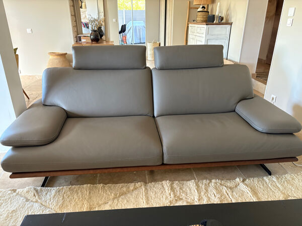 Canapé cuir Roche Bobois