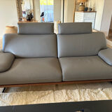 Roche Bobois leather sofa