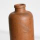 Vintage brown stoneware bottle