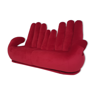 Pop-art "Hand-shaped" sofa, 1980's