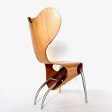 Empty chair by Ron Arad for Driade, 1993