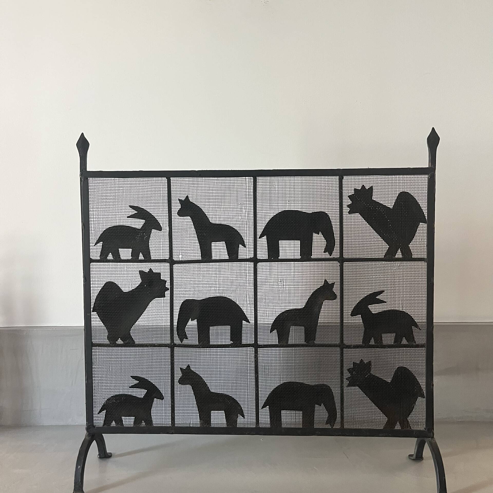 Screen or partition or fire guard from the Artisans of Marolles