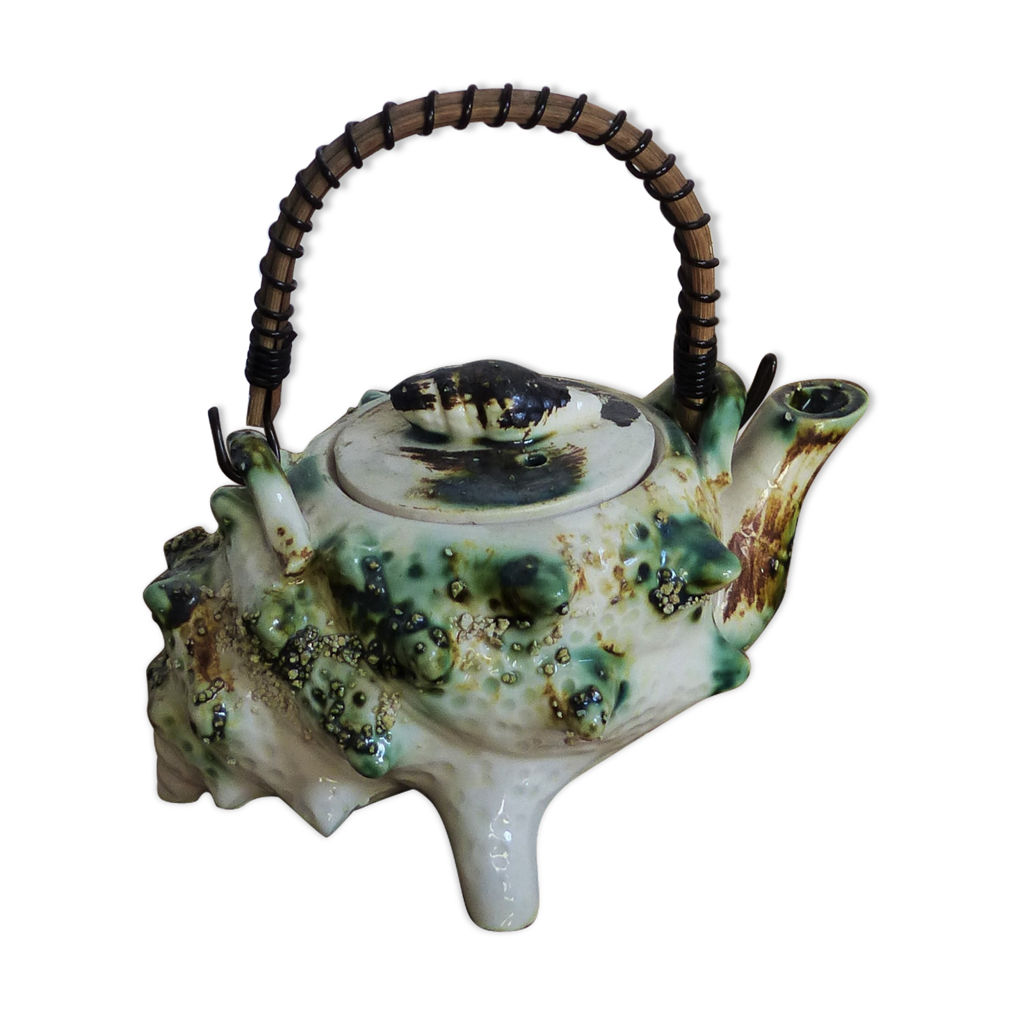 Vintage ceramic teapot