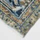 Large Navy Blue Antique Persian Rug, 293x391Cm