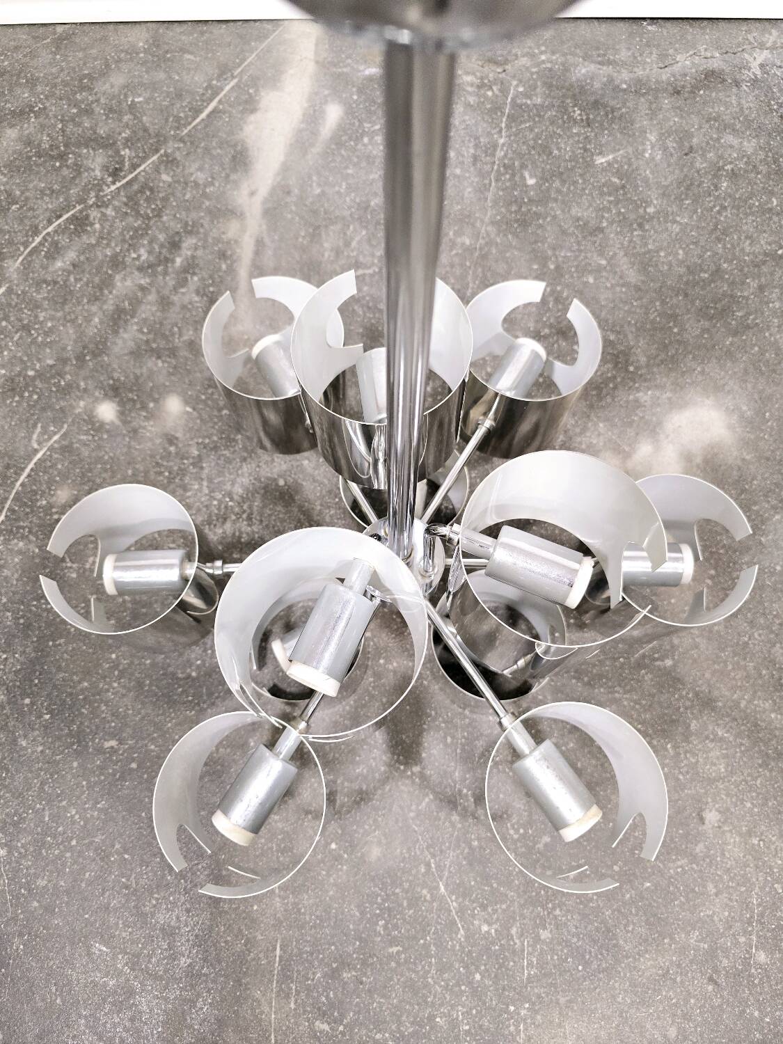 Lustre Space Age, Italie, années 1970