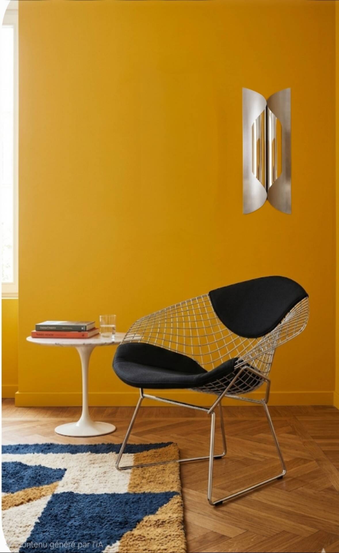 Large Wall Light Maison Charles 1970