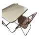 Bureau Platone / Chaise Plia Giancarlo Piretti Anonima Castelli