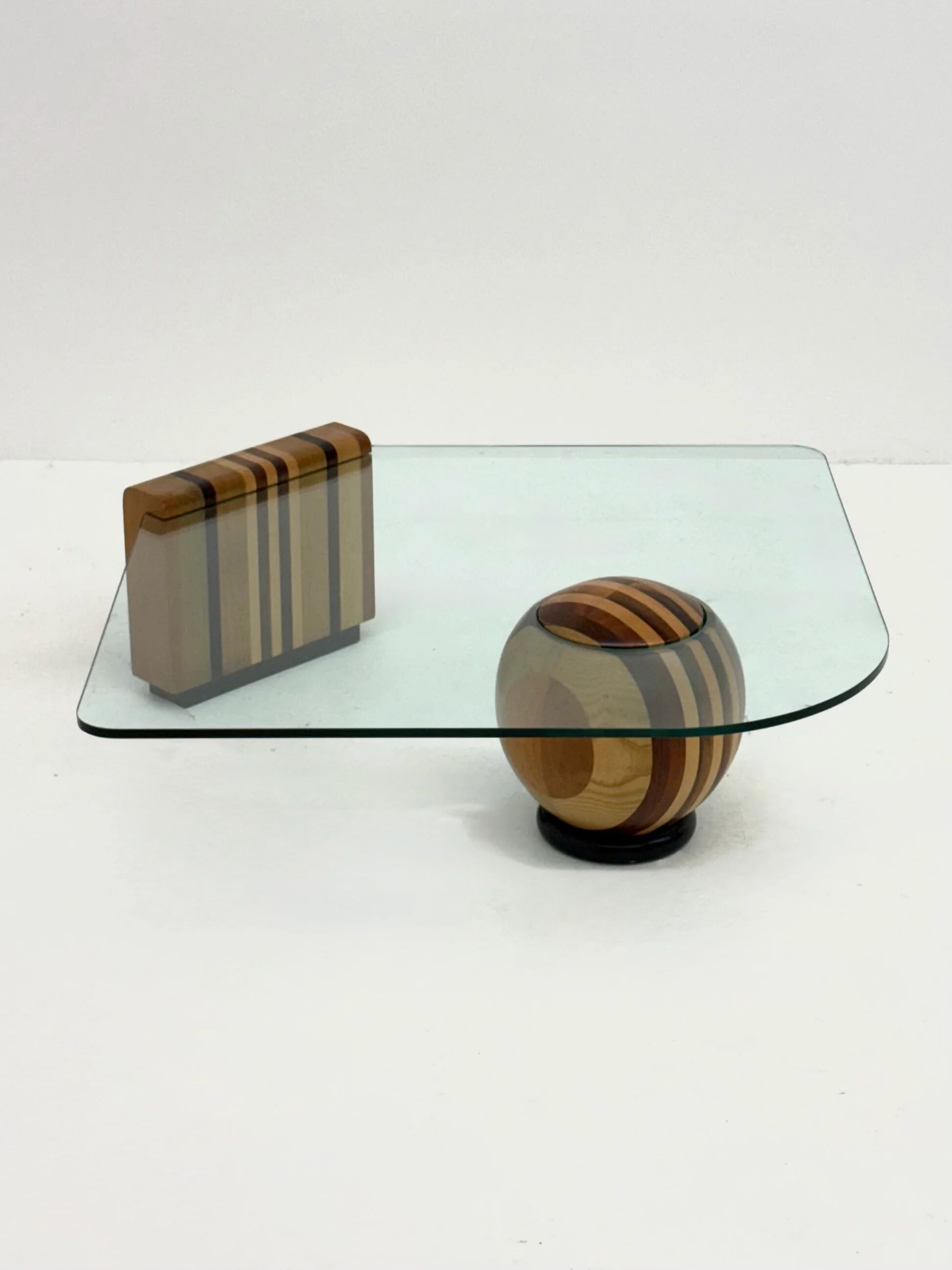 Vintage Metafora coffee table by Massimo & Lella Vignelli for Casigliani