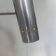 Adjustable wall light, brushed aluminum, France 1960