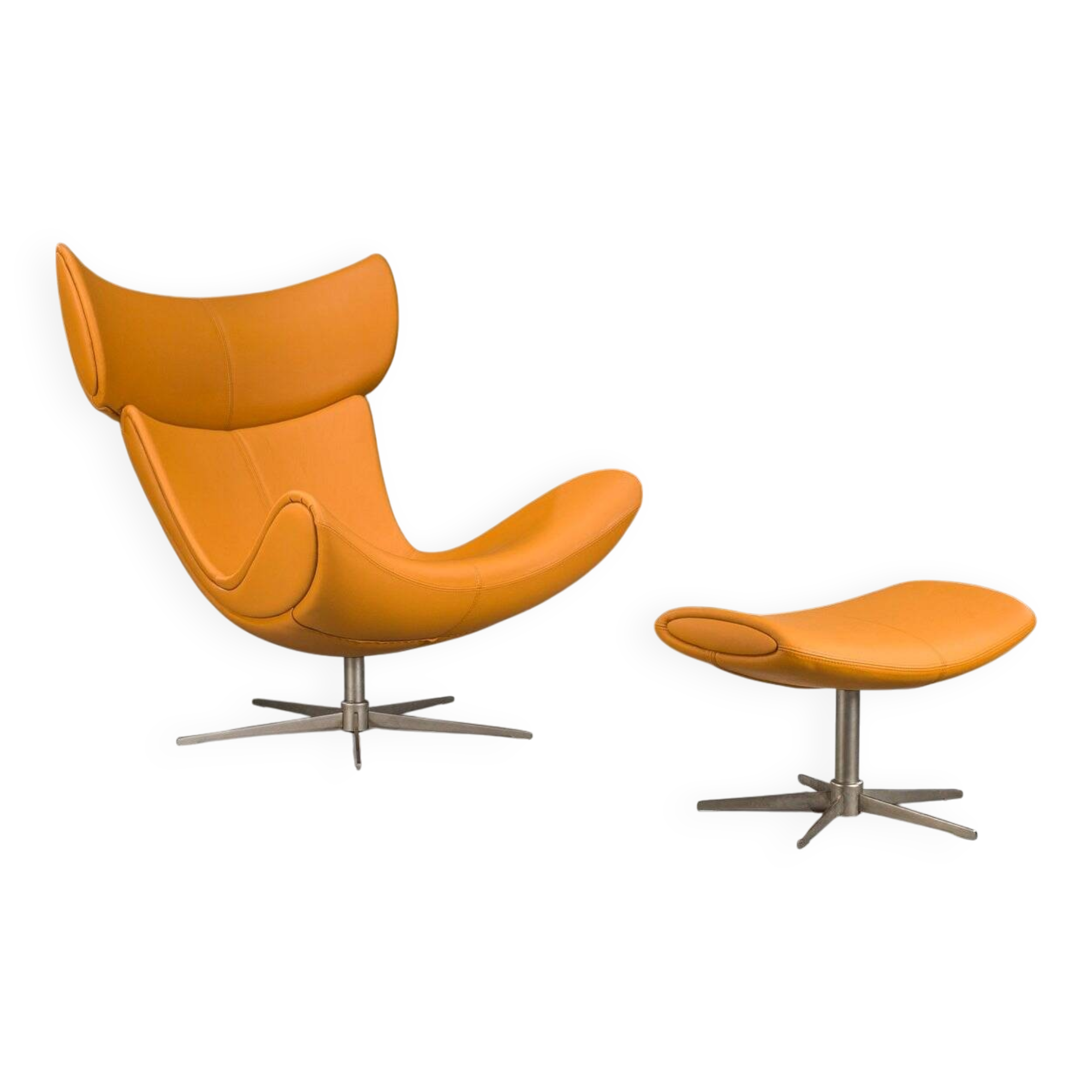 Set of Imola lounge chair and ottoman attributed to Henrik Pedersen for BoConcept, 2000s