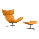 Set of Imola lounge chair and ottoman attributed to Henrik Pedersen for BoConcept, 2000s