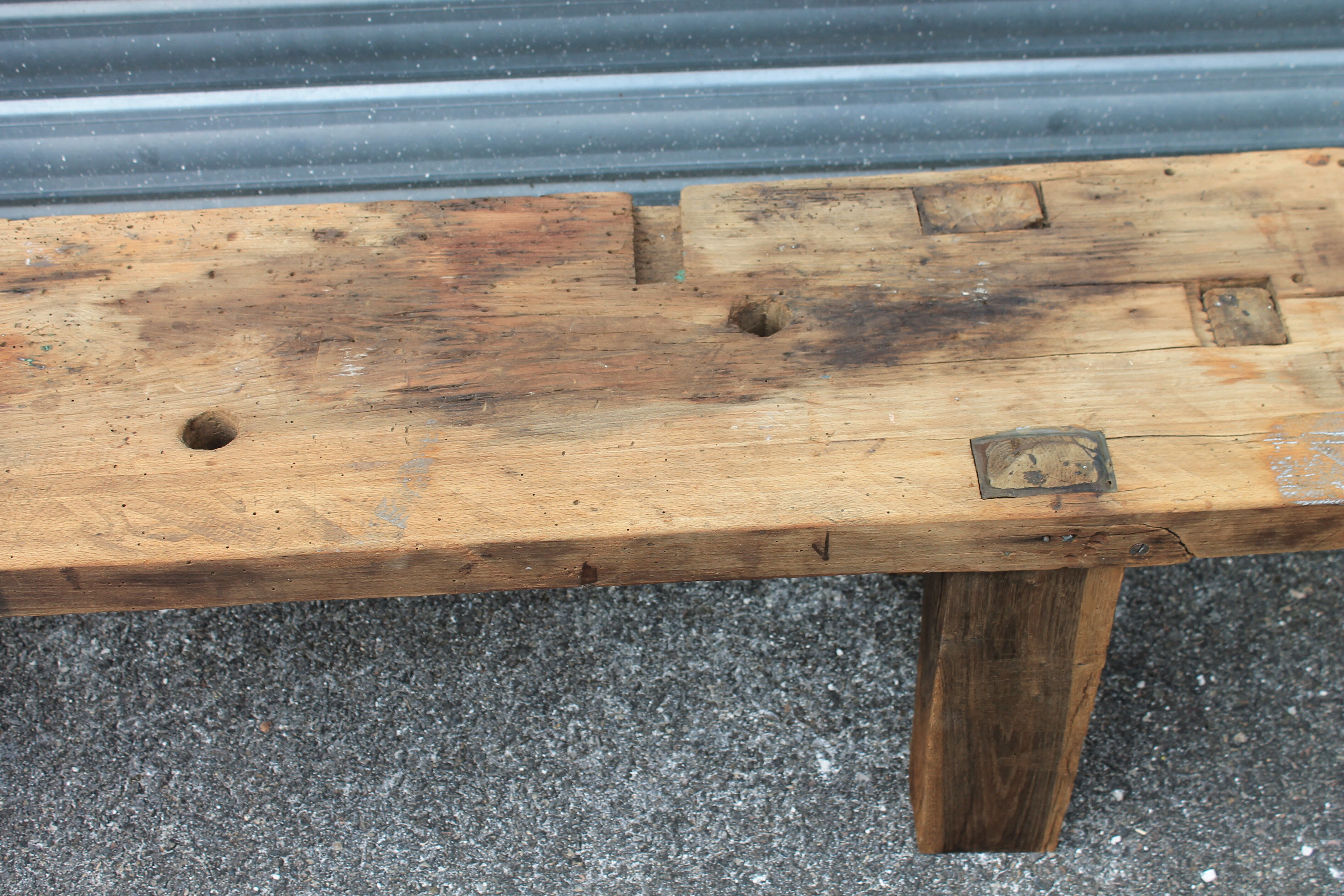 Rustic bench