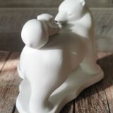 Polar bear candle holder