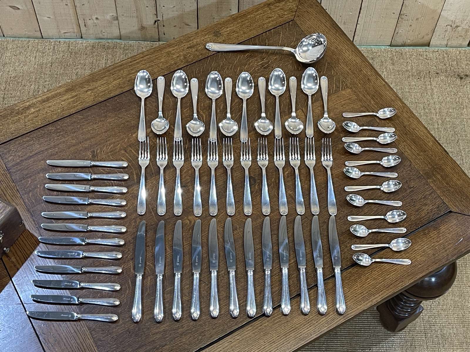 Housewife christofle shell model - 61 pieces