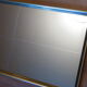 Mirror window, brass metal 31x61cm