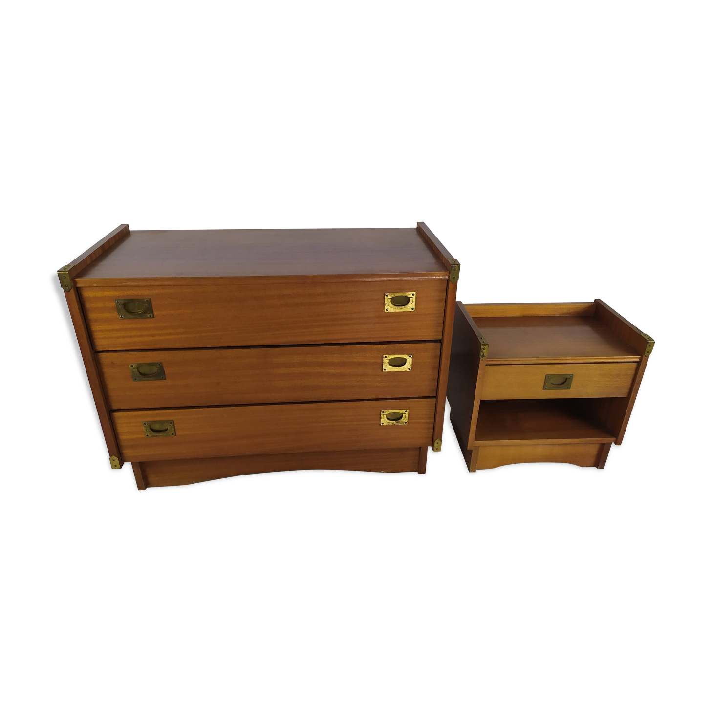 Commode et chevet vintage