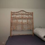 Rattan bamboo headboard