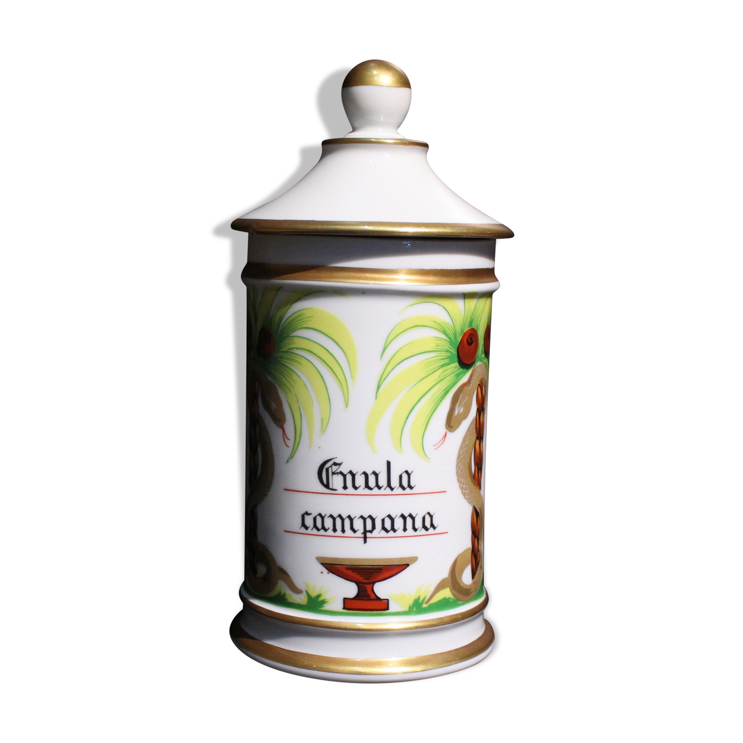 Porcelain pharmacy pot