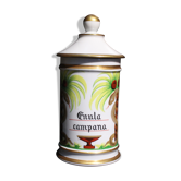 Pot de pharmacie en porcelaine