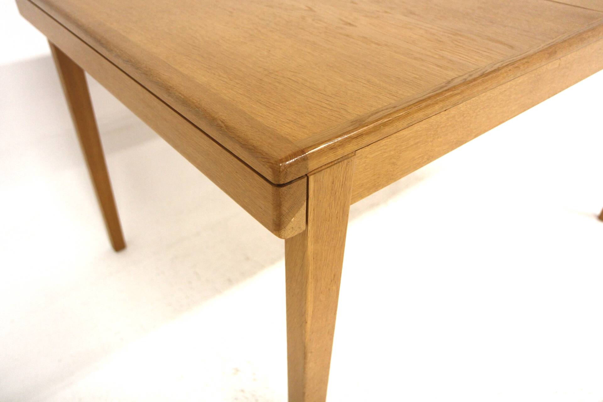 Scandinavian oak dining table, Erik Wørtz, Möbel-IKEA, Sweden, 1960