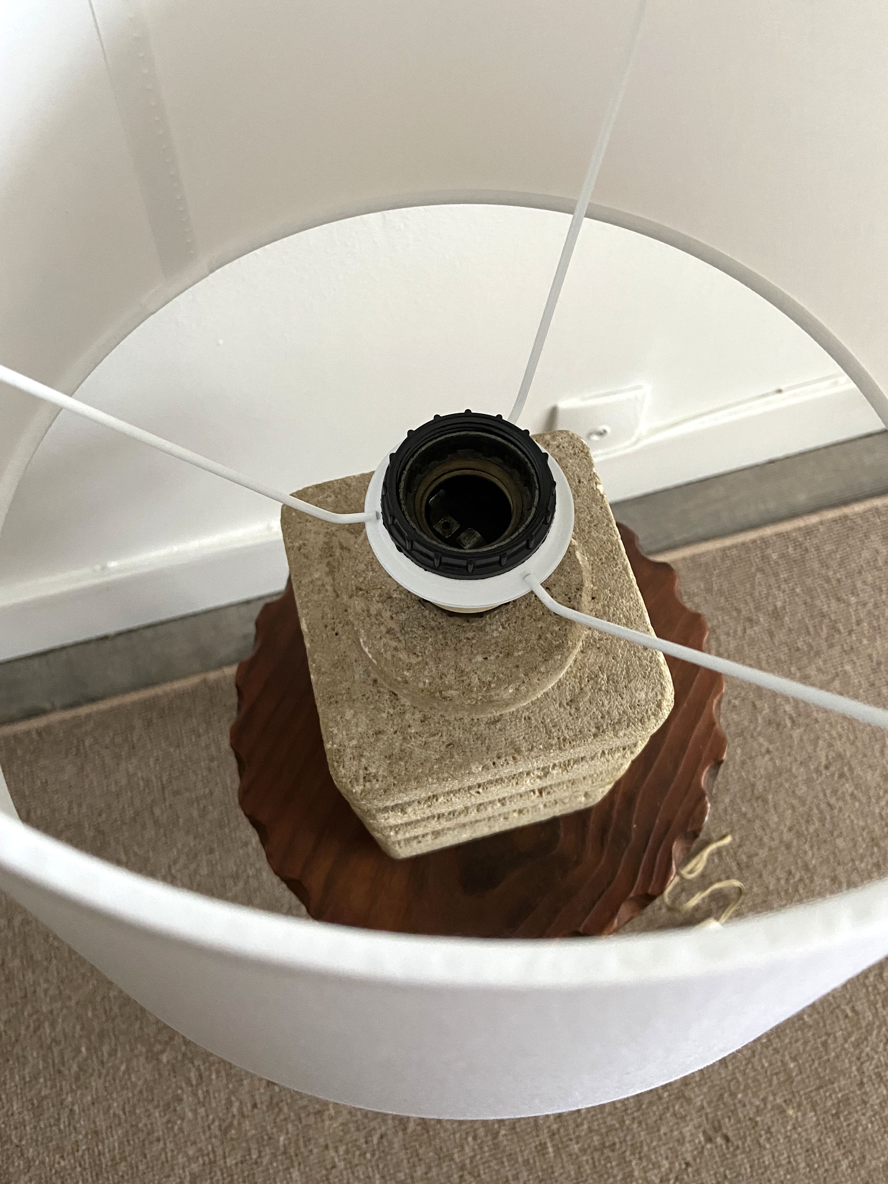 Stone lamp Albert Tormos 1970