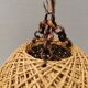 Rattan ball lamp