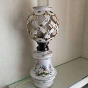Moustier faience lamp
