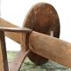 Regionalist wooden tripod chair