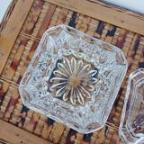 Sucrier en verre transparent
