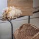 Panier à bois en osier « Josette »