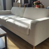 Bolia sofa bed, Scandinavia 3-seater with integrated wheels.