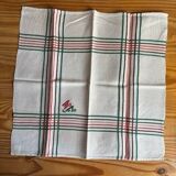 Grande nappe et serviettes vintage