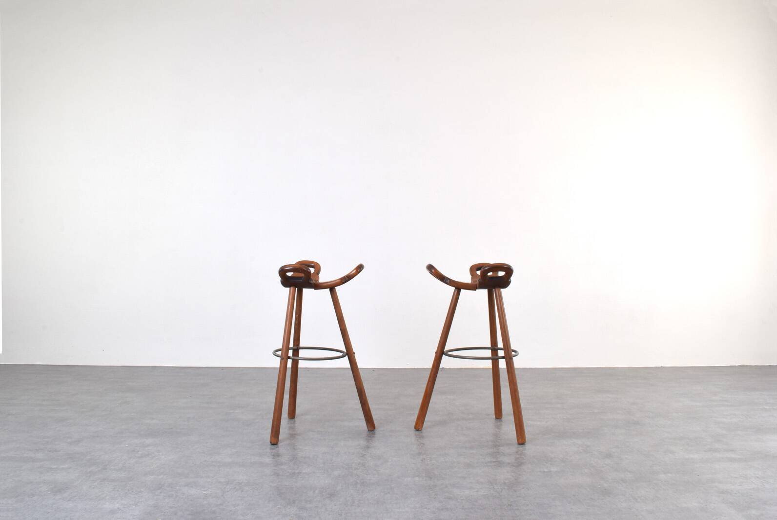 Brutalist Marbella Bar Stool by Sergio Rodriguez for Conform, 1970s, Set of