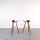 Brutalist Marbella Bar Stool by Sergio Rodriguez for Conform, 1970s, Set of