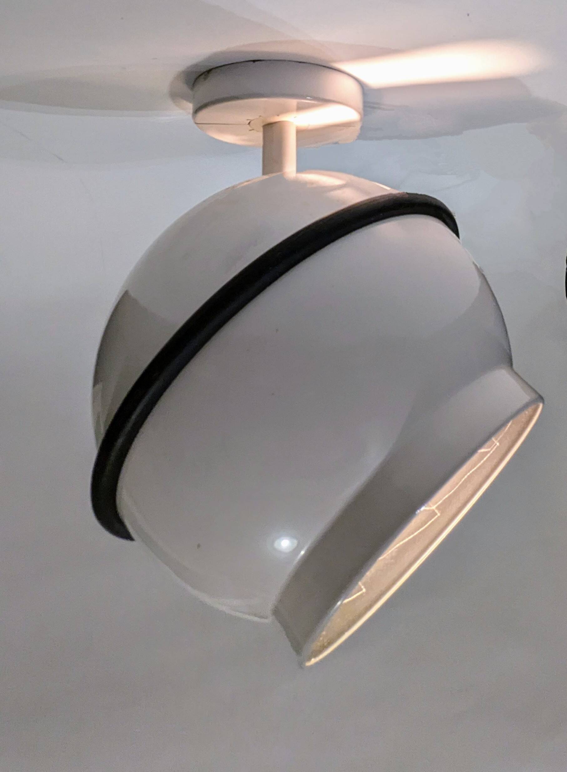 Space Age EyeBall 70s Design Wall or Ceiling Lamps