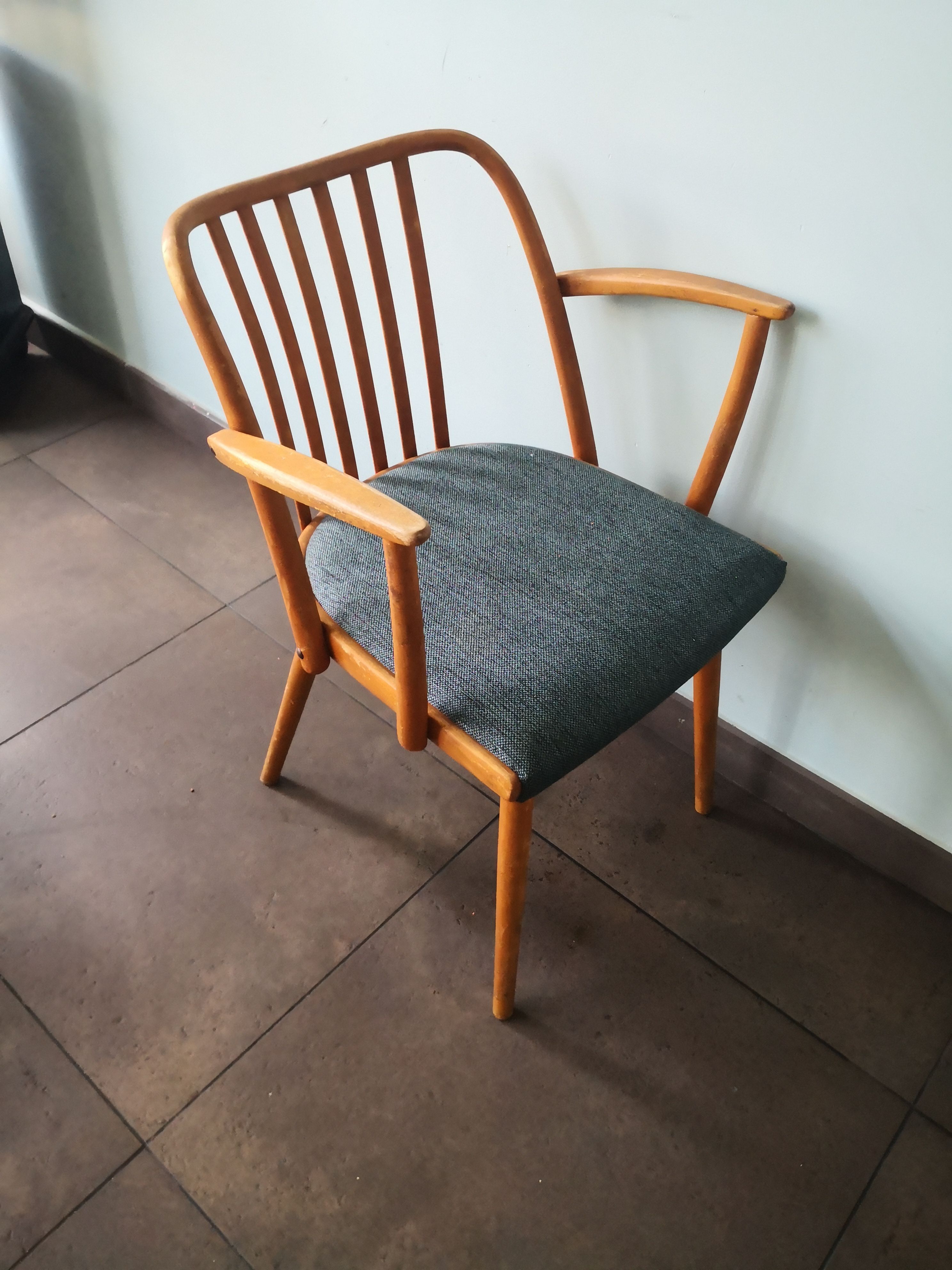 Pair of Scandinavian style armchairs, Antonin Suman, for TON, Czech Meal, 70s