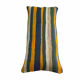Vintage turkish kilim cushion cover, 30 x 60 cm