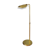 Floor lamp light 70s brass
