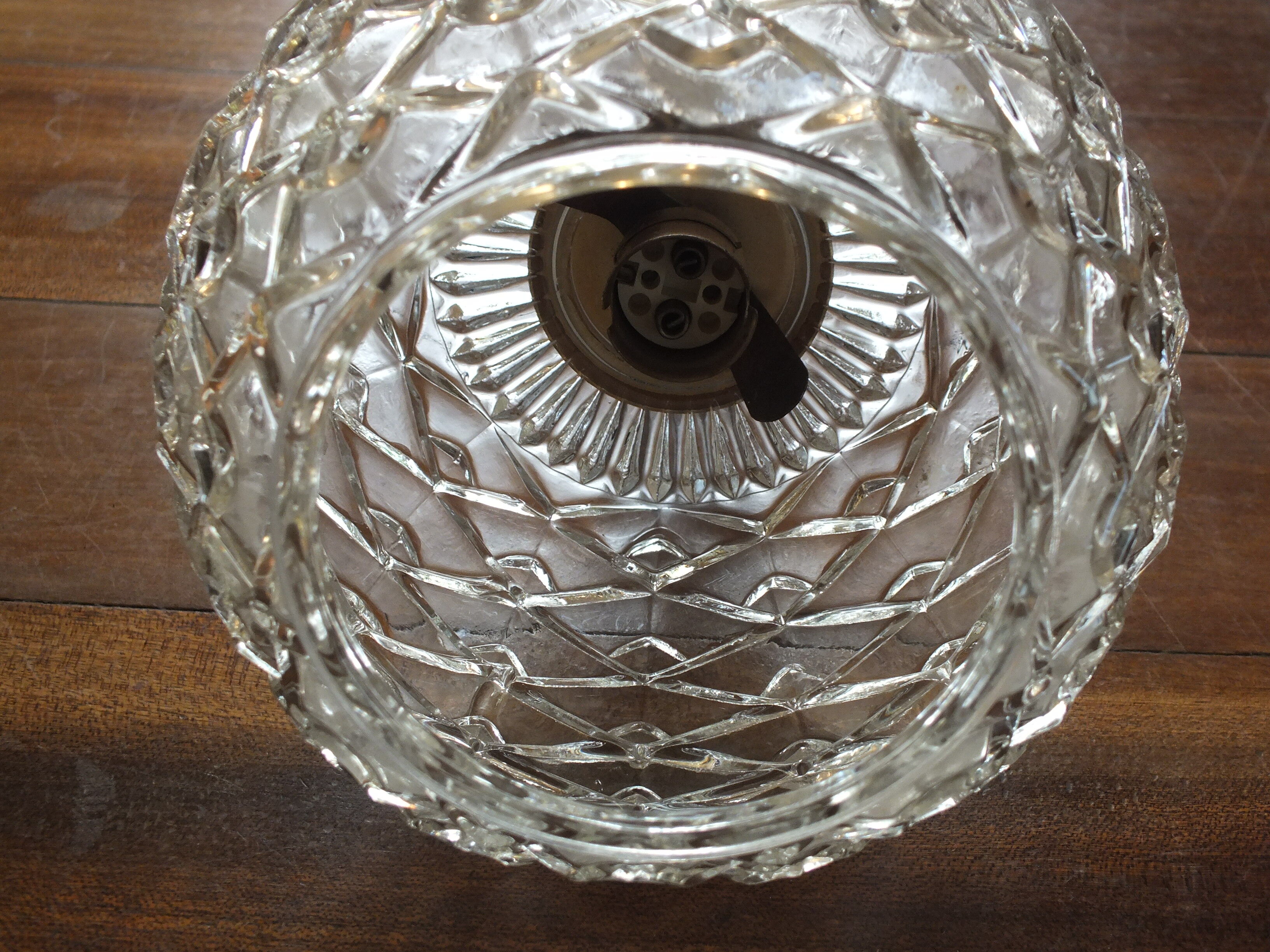 Vintage pendant lamp from the 60s Scandinavian style