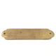 Brass cabin door plate