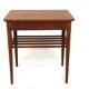 Scandinavian mahogany bedside table, Sweden, 1950