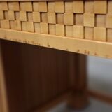 Husser 615 dining table by Frank Lloyd Wright produced by Cassina