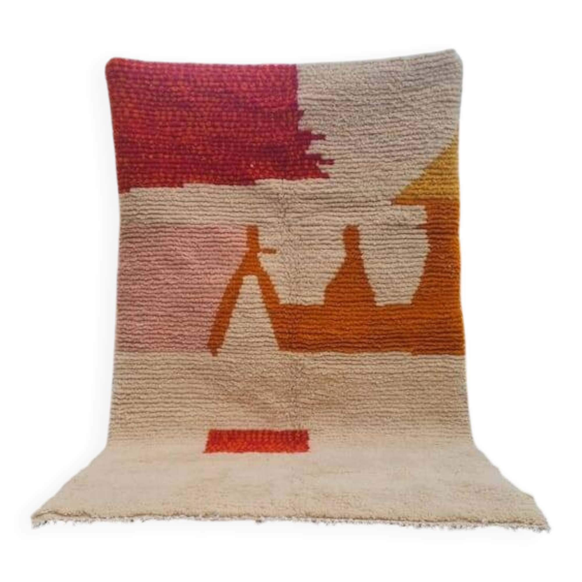 Azilal handmade handwoven rug size 150 x 250 cm