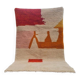 Tapis azilal tissé main