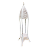 Rattan floor lamp