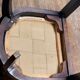 Suite of 6 Art Deco 1935 Macassar ebony chairs restored seats